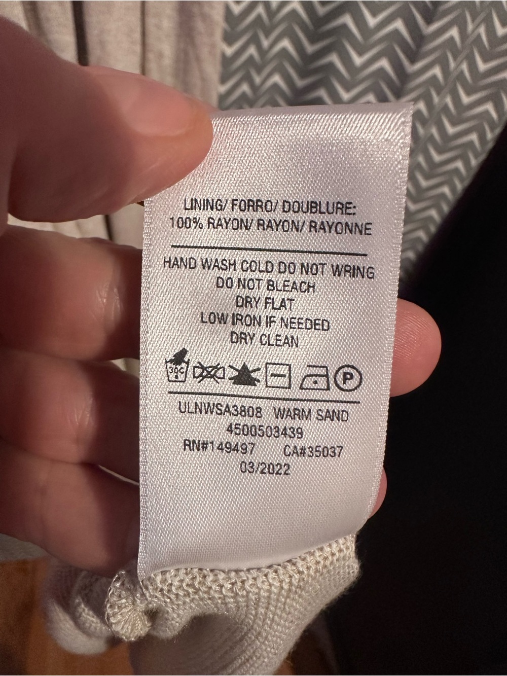 NWT Hudson | Warm Sand Sweater Wrap Midi Dress, Large - Picture 8 of 8